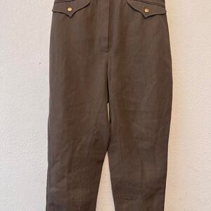 Vintage Hermes wool riding pants size 38